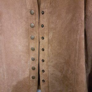 CJ Banks | Jackets &amp; Coats | Cj Banks Suede Jacket | Poshmark